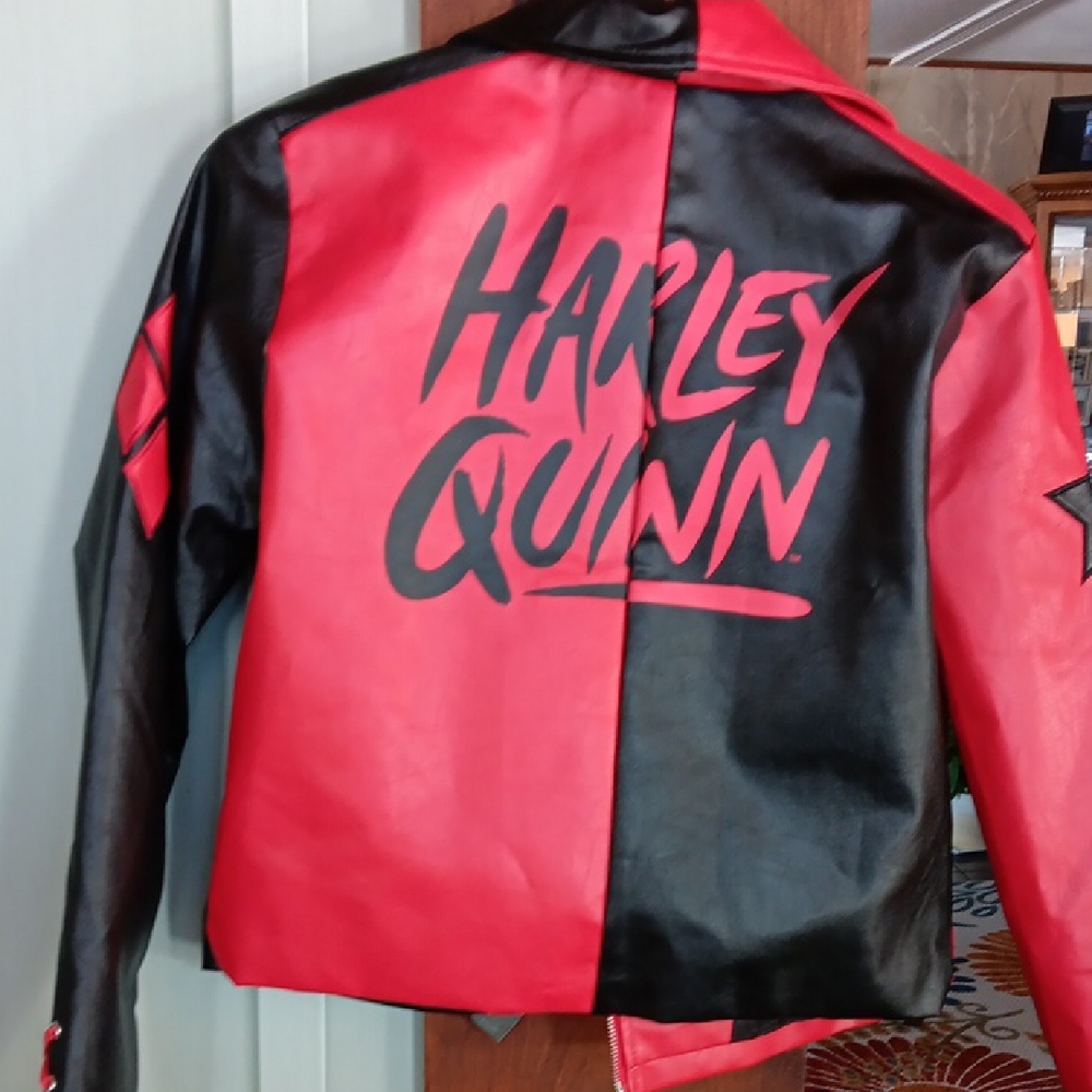 Bold Red and Black Women's  Jacket